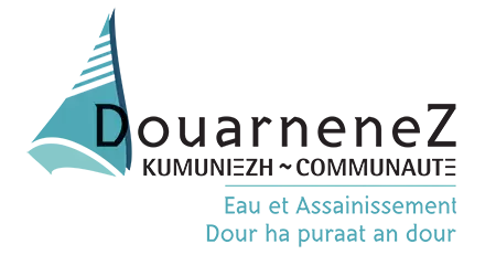 Logo Service de l'Eau et de l'Assainissement Douarnenez Communauté