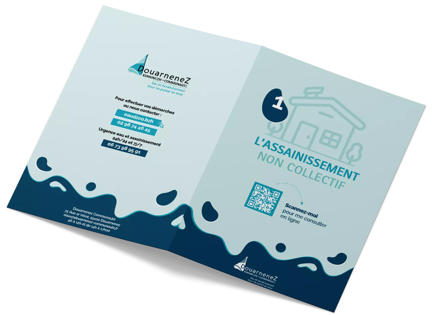 Publications - Service de l'eau et de l'assainissement de Douarnenez Communauté menu 2