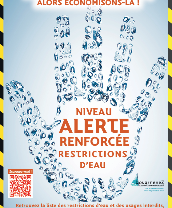 L’EAU EST UNE RESSOURCE RARE, ALORS ÉCONOMISONS-LA !